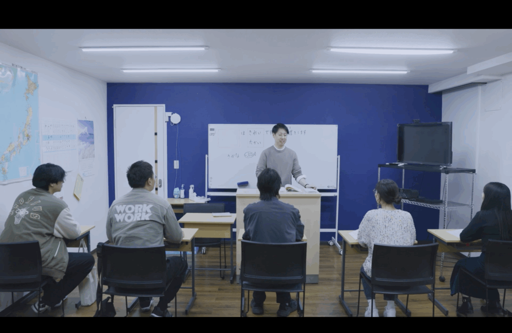 東京こころ日本語学校授業風景①