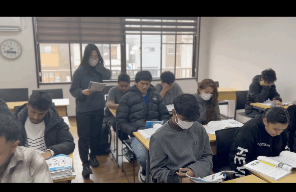 東京こころ日本語学校授業風景③
