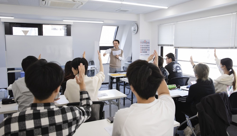 名校教育日本語学校 上野校 教室②