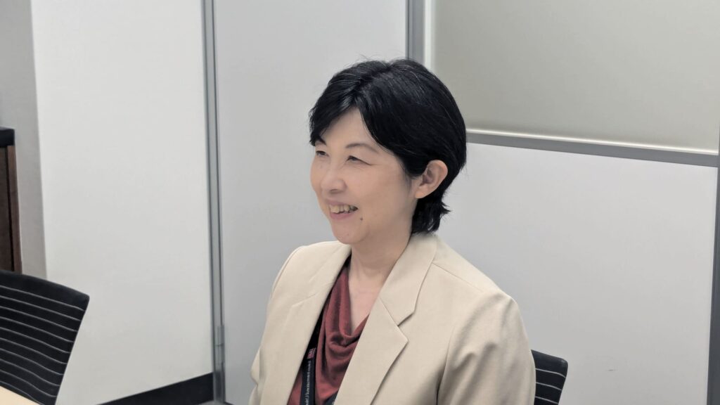 東京国際大学付属日本語学校 肥田野さん