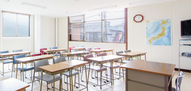 城東日本語学校　教室