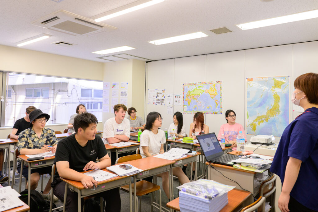 京進ランゲージアカデミーのOLJ校 学生2