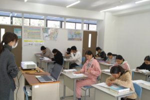 龍澤学館釜石市国際外語大学校-授業