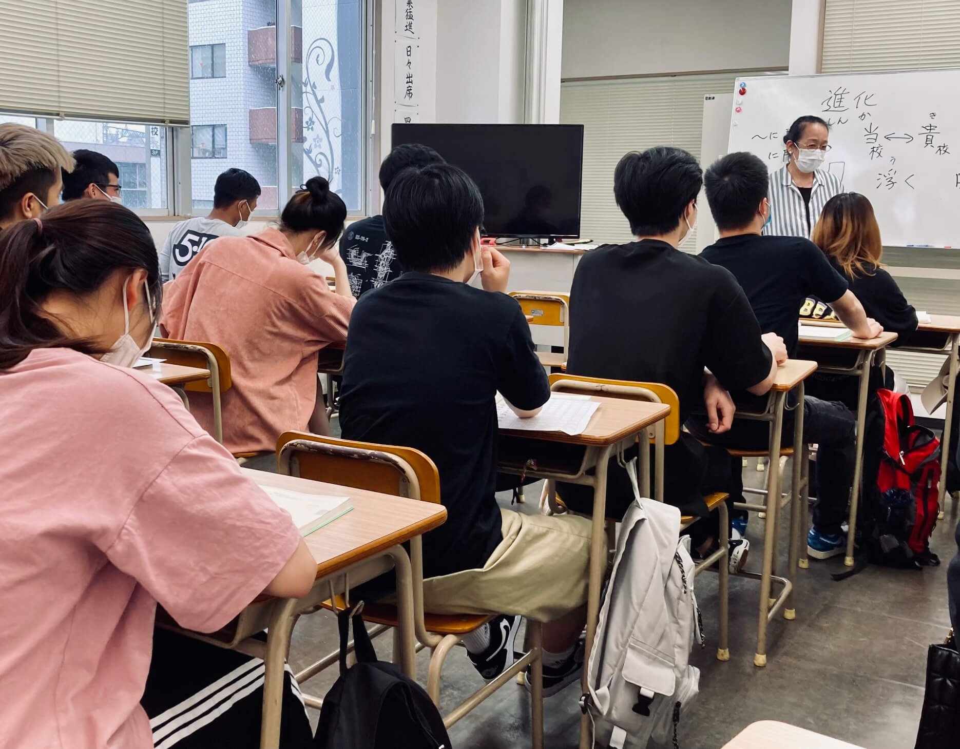IECC日本語学校　授業風景