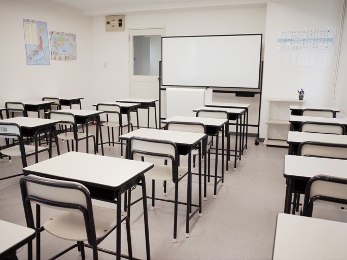 早稲田進学館　教室1