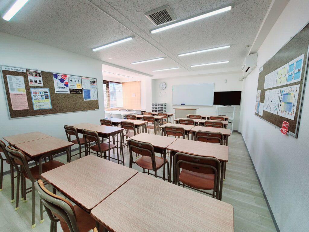早稲田進学館中野校　教室