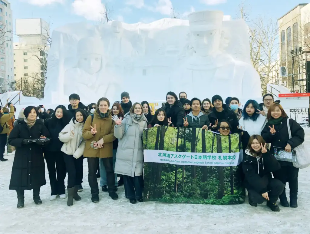 ICA 国際会話学院 アスク札幌校_雪まつり