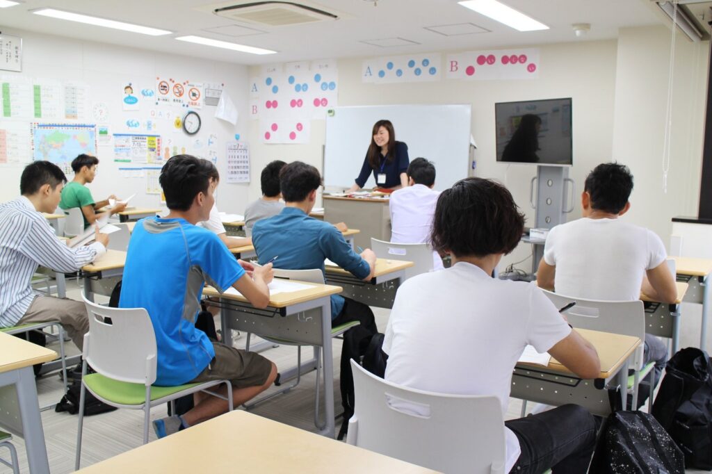 共立日語学院_授業風景