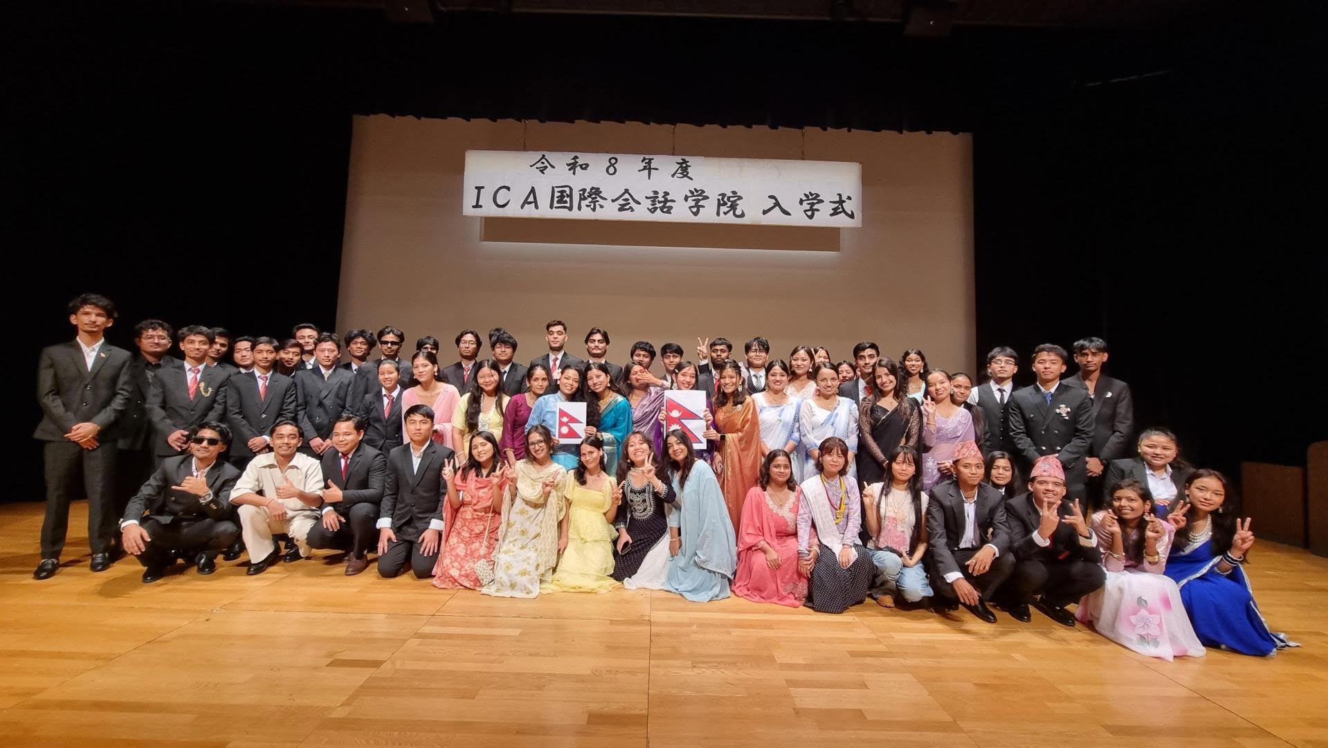 ICA国際会話学院目白校 入学式
