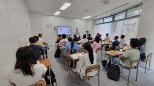 ICA国際会話学院目白校　授業風景