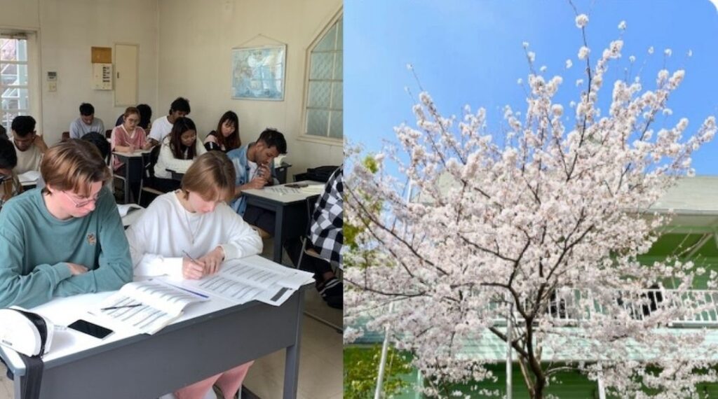 学校法人山中学園 三原国際外語学院 授業の様子