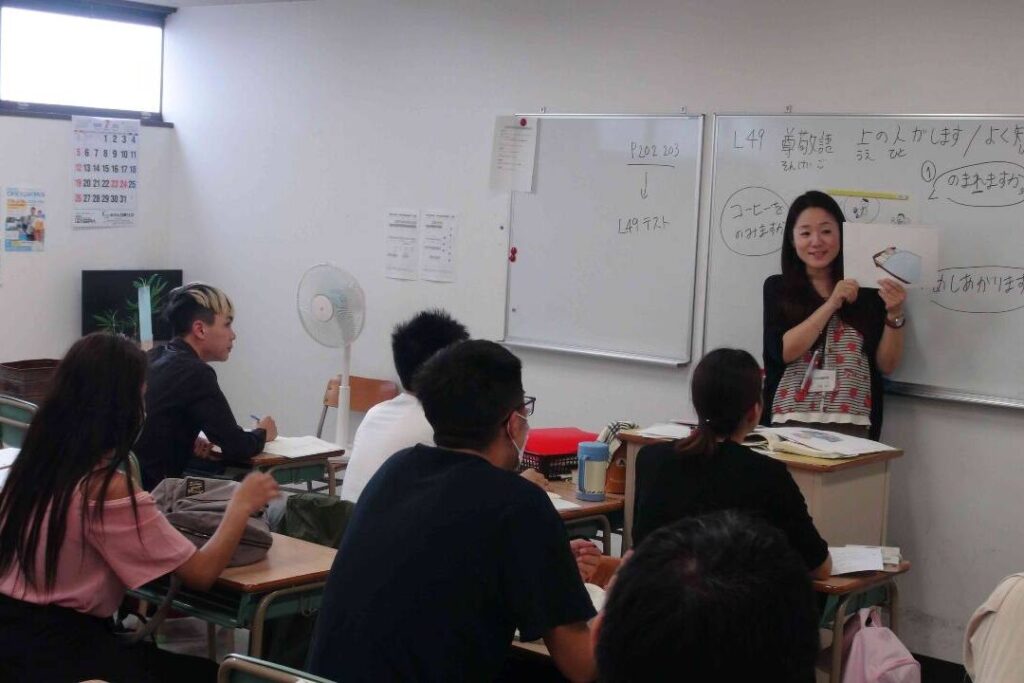 九州外国語学院　授業の様子