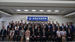 永興日本語学園　入学式