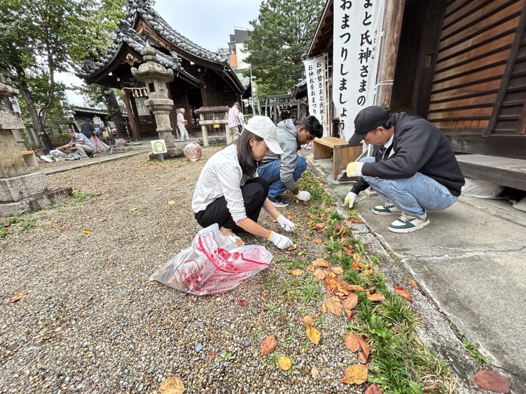 名古屋AIUEO国際学園_清掃活動