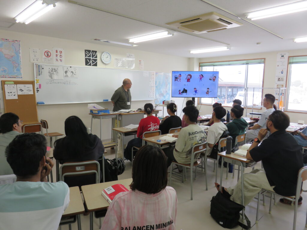 長野国際文化学院 教室写真