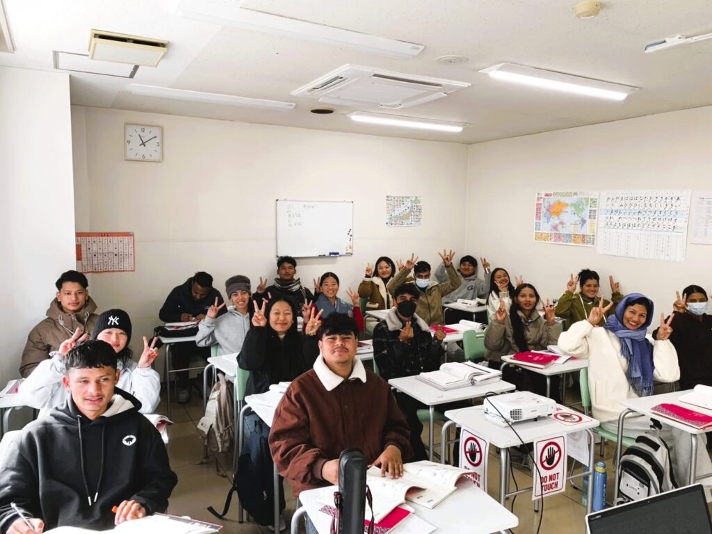 あしかが日本語学校_授業風景3