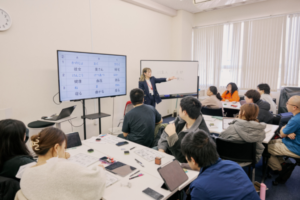 ヒューマンアカデミー日本語学校東京校授業風景