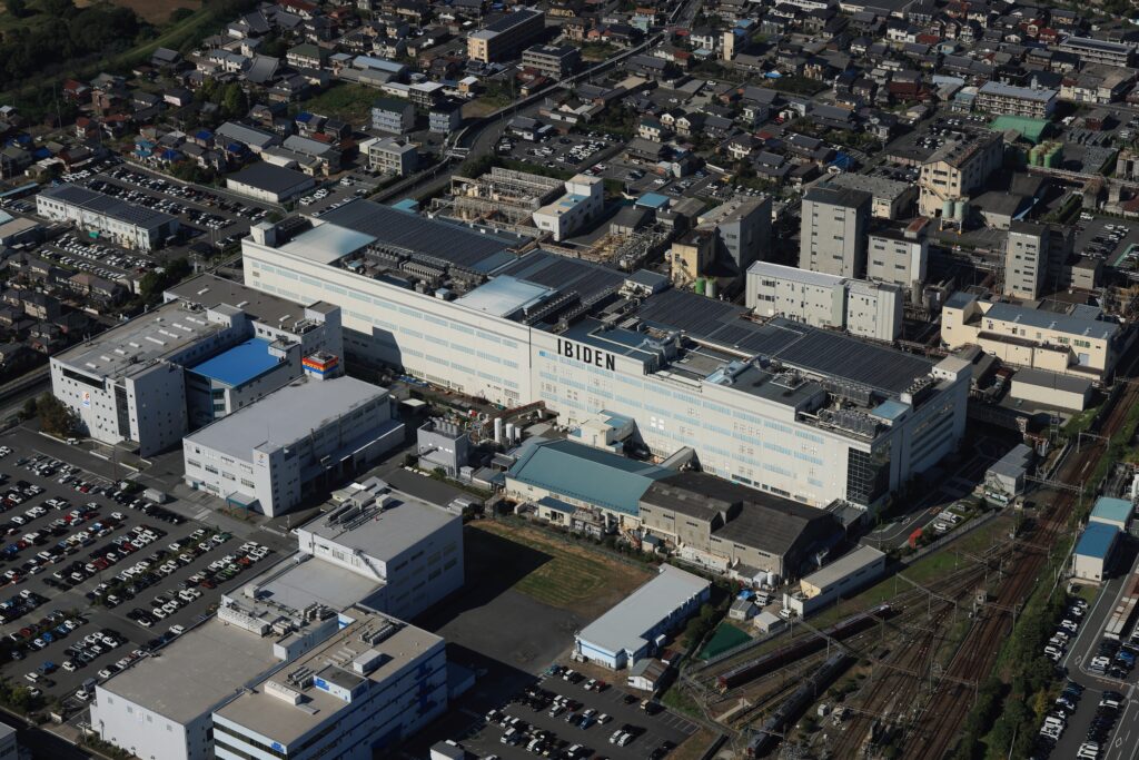 イビデンヒューマンネットワーク株式会社　航空写真
