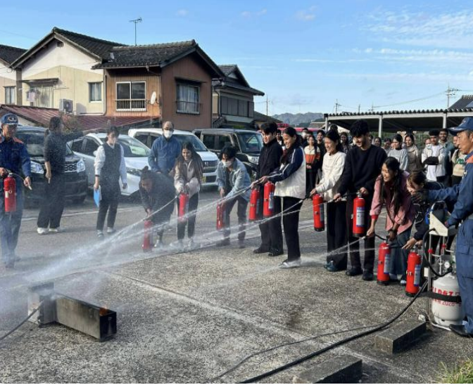 京都いろは日本語学校_防災訓練