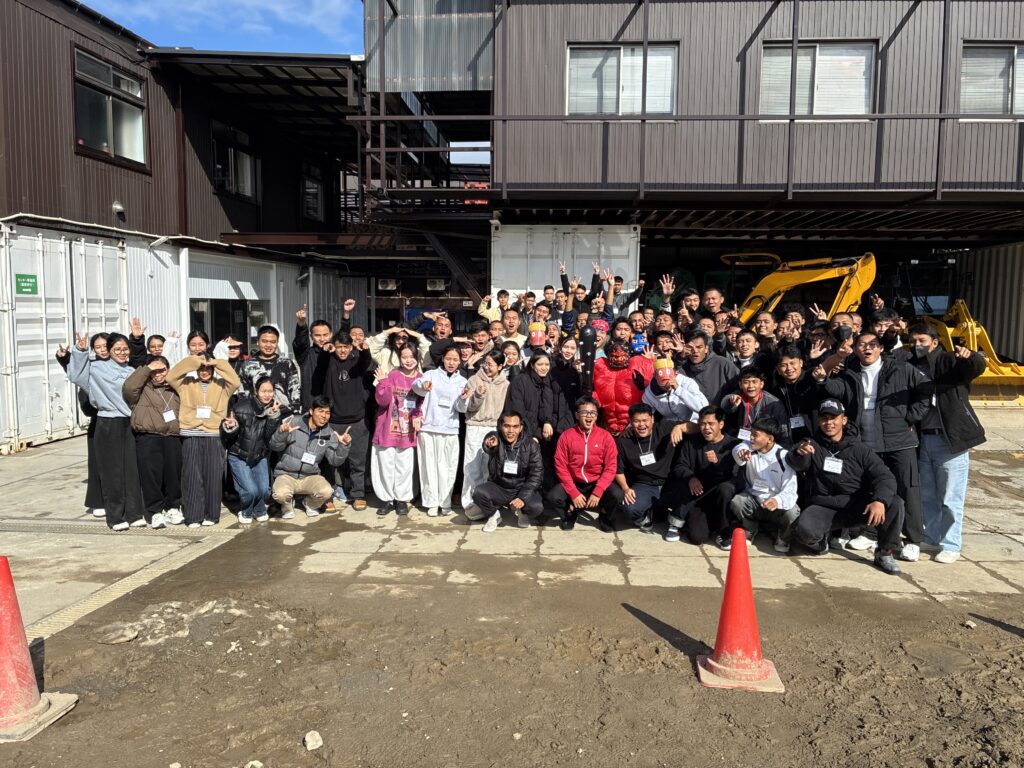 関西中部国際学院　節分写真
