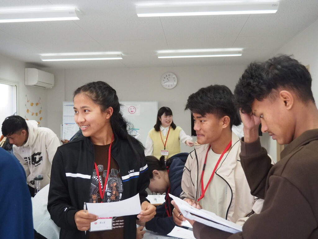 あおもり日本語学園 グループワーク